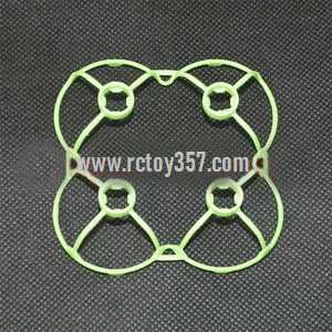 RCToy357.com - JJRC-JJ810 Aircraft 4-CH 2.4GHz Mini Remote Control Quadcopter 6-Axis Gyro RTF RC Helicopter toy Parts Protection frame set(Green)