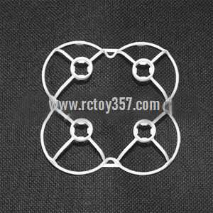 RCToy357.com - JJRC-JJ810 Aircraft 4-CH 2.4GHz Mini Remote Control Quadcopter 6-Axis Gyro RTF RC Helicopter toy Parts Protection frame set (White)