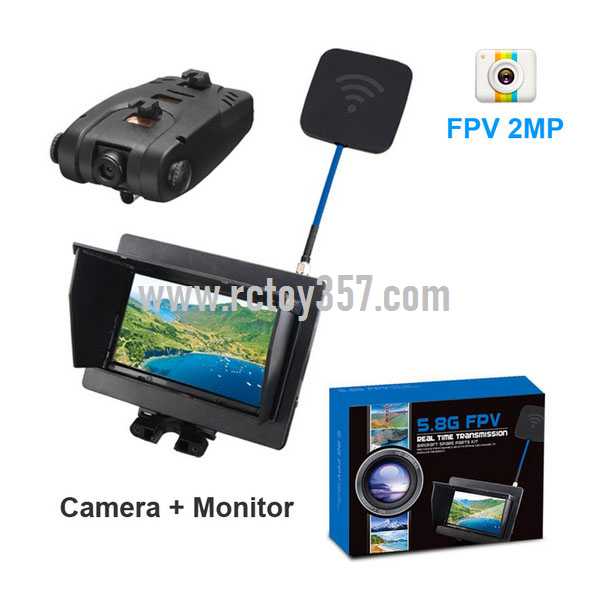 RCToy357.com - JJRC H16 RC Quadcopter toy Parts 5.8G FPV 720P 2MP Camera with Monitor Real Time Transmission C4001