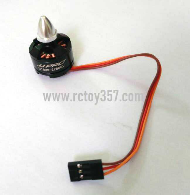 RCToy357.com - JJRC X1 RC Quadcopter toy Parts Reverse brushless motor + cap of motor
