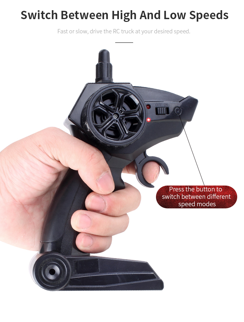 JJRC Q101 six-wheel drive 1:10 off-road climbing Bigfoot toy car