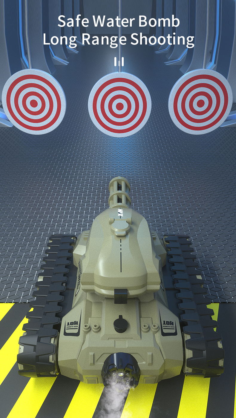 JJRC Q126 2.4G Water Bomb Tank RC Truck Toys Gifts