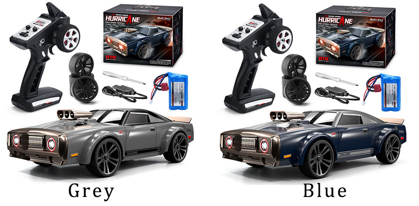 JJRC Q142 RTR 1/14 2.4G 4WD Drift RC Car Retro LED Light High Speed Full Proportional Flat On-Road Classic Vehicles Models Toys Gifts