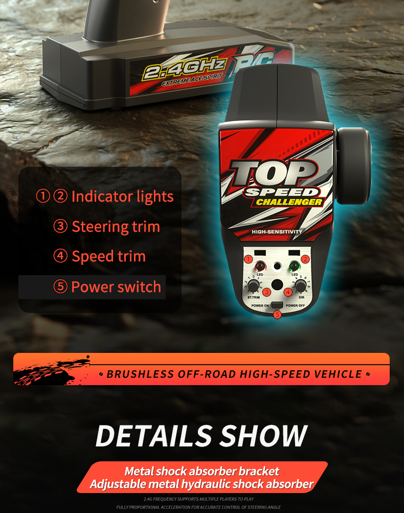 JJRC Q146 A B High Speed Off-Road Remote Control Vehicle boys' gifts