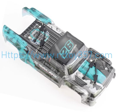 (image for) Bodyshell Blue JJRC Q146B RC Car Spare Parts