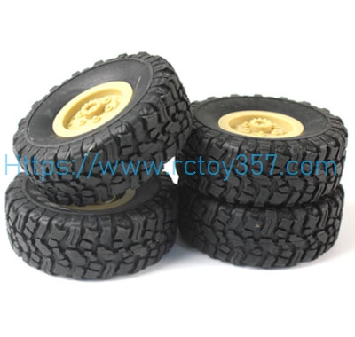 (image for) Yellow tire JJRC Q60 RC Car Spare Parts