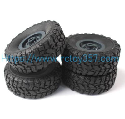 (image for) Blue tire JJRC Q60 RC Car Spare Parts
