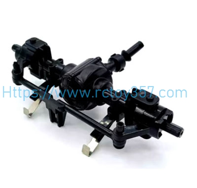 (image for) Front axle assembly (with steering push rod) (with differential) JJRC Q75 RC Car spare parts