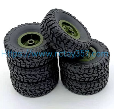 (image for) Wheel 6pcs JJRC Q75 RC Car spare parts