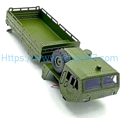 (image for) Front end (with headlights) + Car body (with battery compartment) JJRC Q75 RC Car spare parts