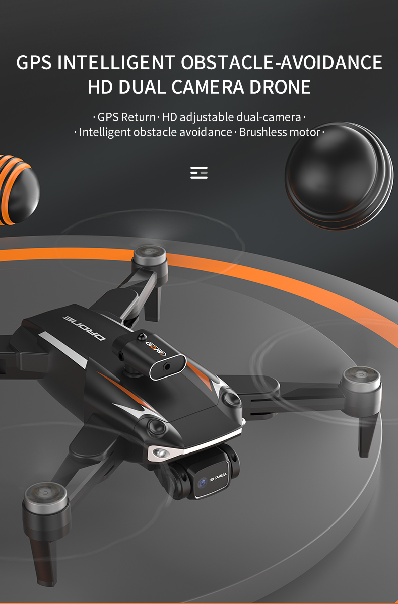 JJRC X25 GPS Intelligent Obstacle-Avoidance Hd Dual Camera Drone