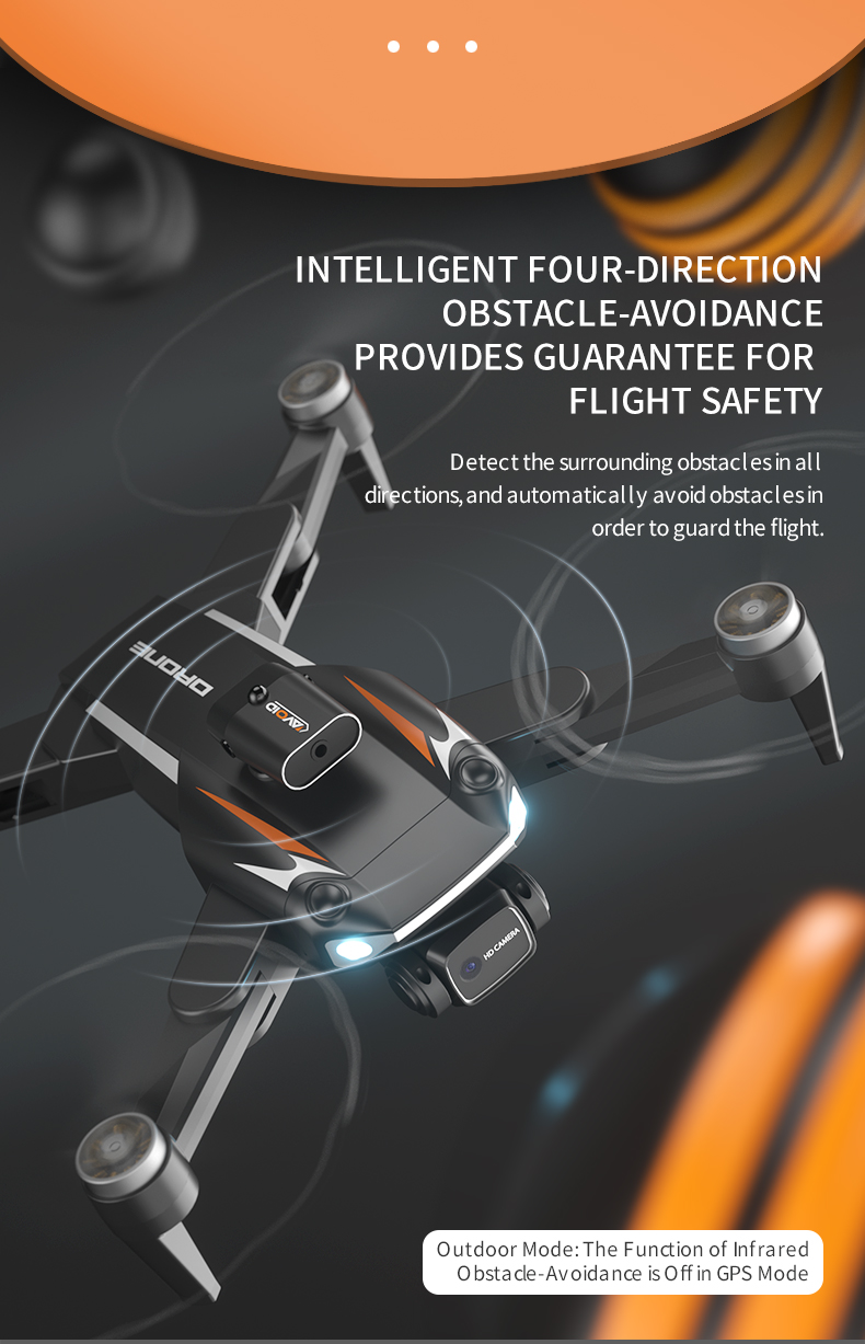 JJRC X25 GPS Intelligent Obstacle-Avoidance Hd Dual Camera Drone