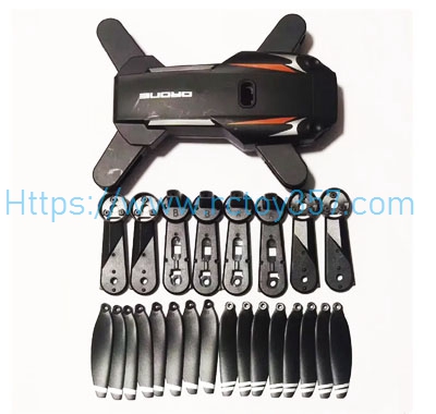 (image for) Upper Cover+Lower Cover+Blade 2set+Arm Rubber Parts AB set JJRC X25 RC Drone Spare Parts