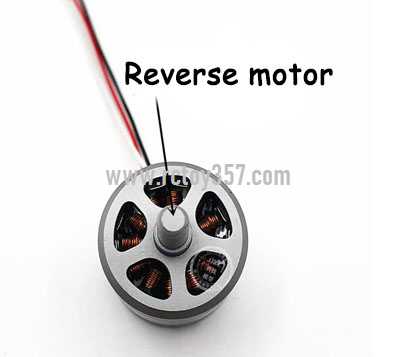 RCToy357.com - JJRC X6 Aircus RC Drone toy Parts Reverse motor (without concave motor) - Click Image to Close