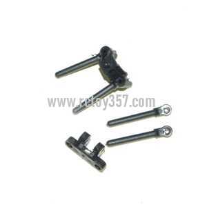 RCToy357.com - JTS 828 828A 828B toy Parts Fixed set of the tail support bar and decorative set - Click Image to Close