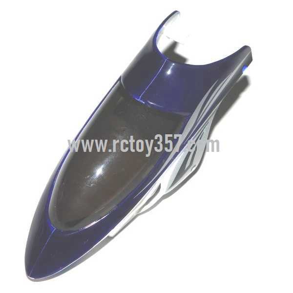 RCToy357.com - JXD333 toy Parts Head cover\Canopy(blue)