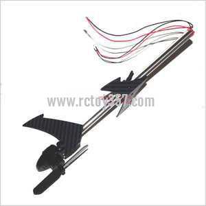 RCToy357.com - JXD 352 352W toy Parts Whole Tail Unit Module(Silver-gray) - Click Image to Close