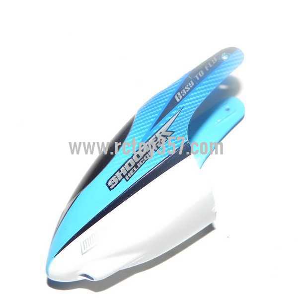 RCToy357.com - JXD 360 toy Parts Head cover\Canopy(Blue)