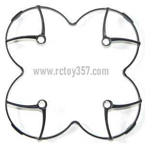 RCToy357.com - JXD-385 JD 385 RC Quadcopter Flying Saucer Aircraft 3D 6 Axis Gyro 4CH 2.4GHz UFO toy Parts Protection frame set - Click Image to Close