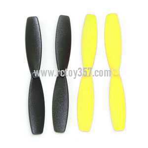 RCToy357.com - JXD 388 Helicopter toy Parts Main blades(Black+Yellow)