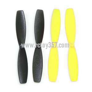 (image for) JXD 388 Helicopter toy Parts Main blades(Black+Yellow)
