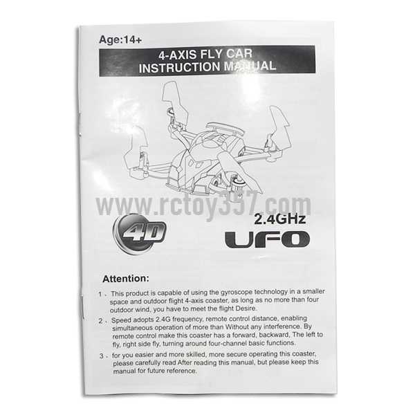 RCToy357.com - JXD 389 Helicopter toy Parts English manual book - Click Image to Close