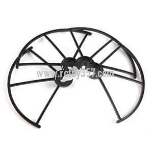 RCToy357.com - JXD 509 509V 509W 509G RC Quadcopter toy Parts Protection frame[Black] - Click Image to Close