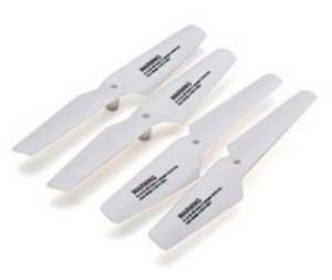 RCToy357.com - KD KaiDeng K60 K60-1 K60-2 RC Quadcopter toy Parts Main blades set[White]