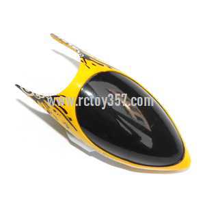 RCToy357.com - LH-1103 helicopter toy Parts Head cover (Yellow) - Click Image to Close