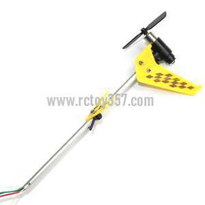 RCToy357.com - LH-1103 helicopter toy Parts Whole Tail Unit Module(Yellow) - Click Image to Close