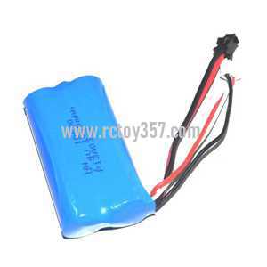 RCToy357.com - LH-1202 toy Parts Battery(7.4V 1500mAh)(Black SM plug)