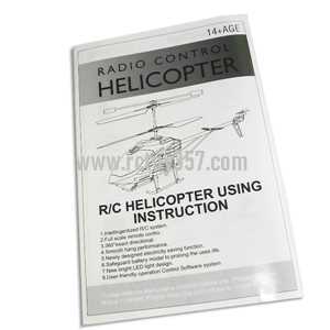 (image for) LH-1301 Helicopter toy Parts English manual book