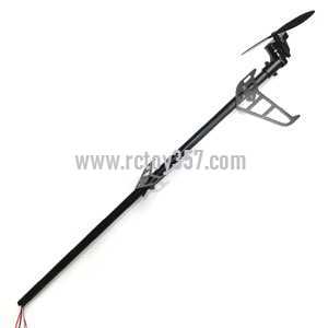 RCToy357.com - LH-1301 Helicopter toy Parts Whole Tail Unit Module(Black)