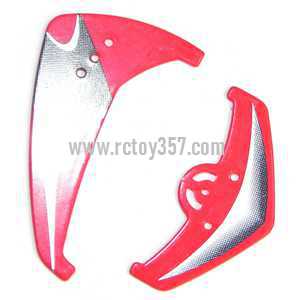 (image for) LISHITOYS RC Helicopter L6021 toy Parts Tail decorative set(Red)
