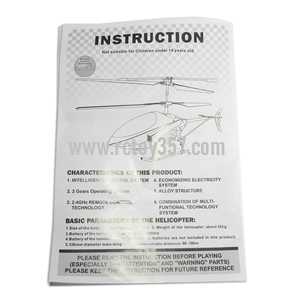 RCToy357.com - LISHITOYS RC Helicopter L6023 toy Parts English manual book