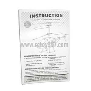 (image for) LISHITOYS RC Helicopter L6026 toy Parts English manual book
