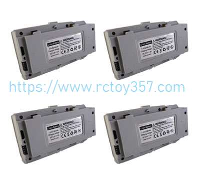 RCToy357.com - 7.4V 2200mAh Battery - White 4pcs LYZRC L900 Pro RC Drone Spare Parts