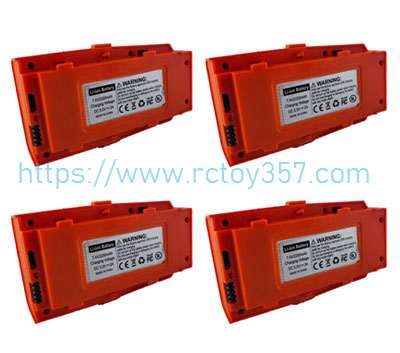 RCToy357.com - 7.4V 2200mAh Battery - Orange 4pcs LYZRC L900 Pro RC Drone Spare Parts