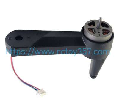 RCToy357.com - Front left A-axis arm (short wire) black LYZRC L900 Pro RC Drone Spare Parts