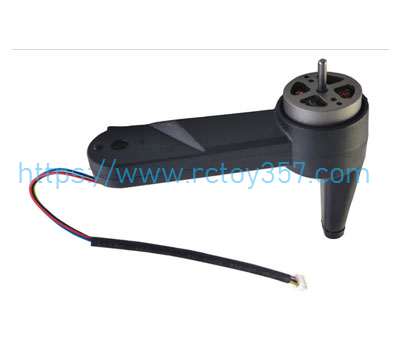 RCToy357.com - Rear left B-axis arm (long wire) black LYZRC L900 Pro RC Drone Spare Parts