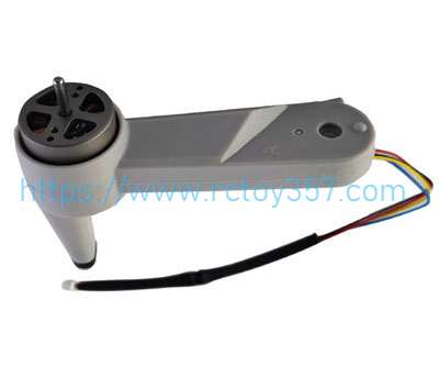 RCToy357.com - Rear right A-axis arm (long wire) white LYZRC L900 Pro RC Drone Spare Parts