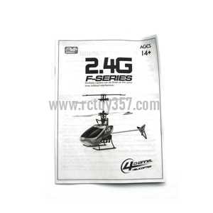 RCToy357.com - MINGJI 501A 501B 501C Helicopter toy Parts English manual book
