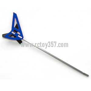(image for) MINGJI 501A 501B 501C Helicopter toy Parts Whole Tail Unit Module(Blue)