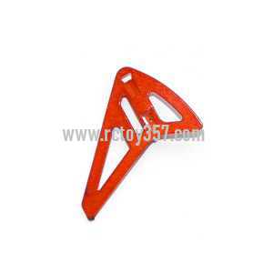 (image for) MINGJI 501A 501B 501C Helicopter toy Parts Tail decorative set (Orange)