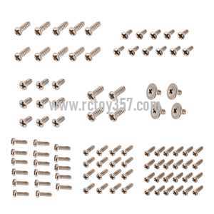 RCToy357.com - MJX Bugs 2 WIFI Brushless Drone toy Parts Screw pack set