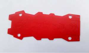 RCToy357.com - MJX Bugs 8 Brushless Drone toy Parts Upper Head [Red]