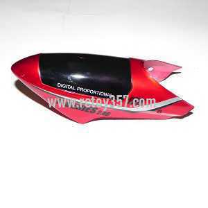 RCToy357.com - MJX F29 toy Parts Head cover\Canopy(red)