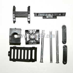 (image for) MJX F39 toy Parts Fixed set of the main body frame and SERVO
