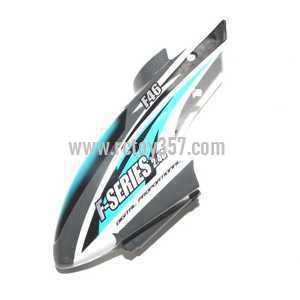 (image for) MJX F46 toy Parts Head cover\Canopy(blud)