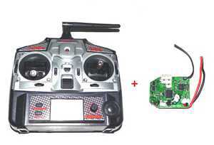 RCToy357.com - MJX F648 F48 toy Parts Remote Control\Transmitter+PCB\Controller Equipement